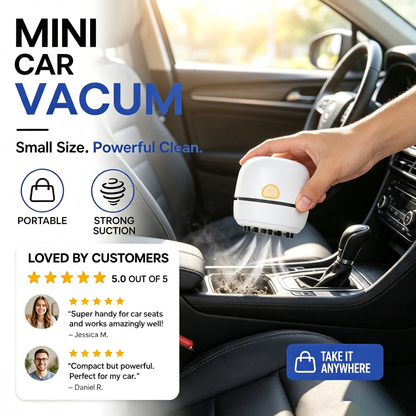 🌀Mini Auto Staubsauger 🚗💨🧹