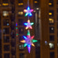 ⏳ Nur noch heute – 50 % Rabatt!! 🎄❄️ DIY Weihnachts-Schneeflocken-Saugnapf-LED-Lichter ✨ | Batteriebetrieben, warme und bunte Farben zur Auswahl, Saugnapflichter für Fenster, Weihnachtsdeko für Zuhause und Partys