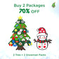 🔔Weihnachtsangebote 50 % Rabatt🔔DIY-Filz-Weihnachtsbaum-Set🎄