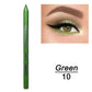 💜✨14er-Set Wimpernstifte wasserfeste farbige Gel-Liner mit metallischem & glänzendem Finish, verwischfest