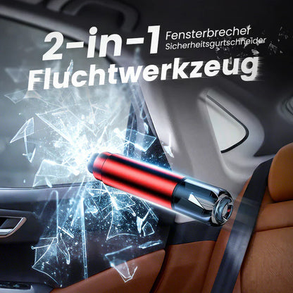 ⌛ Nur noch 3 Tage – 50 % auf alles! ⏰Notfall-Autofenster-Brecher mit Sicherheitsgurt-Schneider