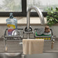 🔥 HOT SALE! Rostfreie Wasserhahn-Ablage aus Weltraum-Aluminium – Schluss mit Rost & Chaos am Waschbecken – langlebig, stabil & ideal für Küche & Bad 🚿✨