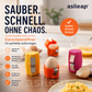 🍳 zeitlich begrenzt /nur für kurze Zeit！！ & Eigelb-Separator – hygienisch, einfach in der Handhabung & vielseitig für rohe und gekochte Eier 🥚