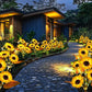 🔥 NUR KURZE ZEIT: -50% ⏳ Solar Sonnenblumen Lichter 🌻 75 cm – romantische Gartenbeleuchtung ganz ohne Strom 💡