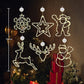 ⏳ Nur noch heute – 50 % Rabatt!! 🎄❄️ DIY Weihnachts-Schneeflocken-Saugnapf-LED-Lichter ✨ | Batteriebetrieben, warme und bunte Farben zur Auswahl, Saugnapflichter für Fenster, Weihnachtsdeko für Zuhause und Partys