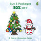 🔔Weihnachtsangebote 50 % Rabatt🔔DIY-Filz-Weihnachtsbaum-Set🎄