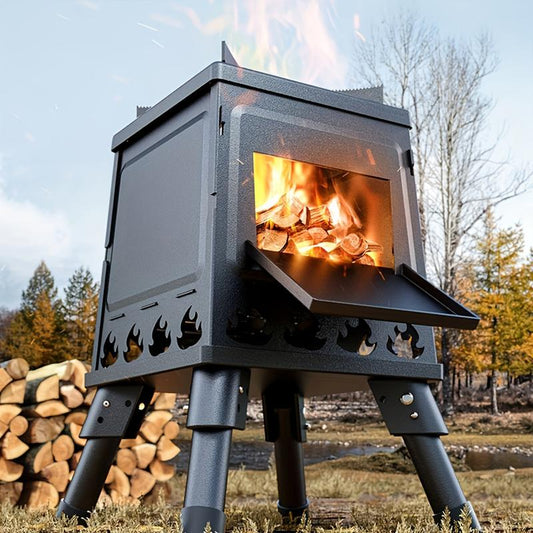 ⏳Zeitlich begrenztes Angebot⏳ 🔥 50% RABATT! 🏕️ Faltbarer Outdoor-Holzofen – Tragbar, vielseitig & ideal fürs Camping ✨