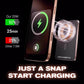 📢📢50 % Rabatt!!🥳💞 50K+ VERKAUFT! ⚡🔋 22,5 W 10.000 mAh Magnetisches Slim Powerbank