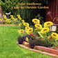 🔥 NUR KURZE ZEIT: -50% ⏳ Solar Sonnenblumen Lichter 🌻 75 cm – romantische Gartenbeleuchtung ganz ohne Strom 💡