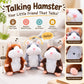 🎁LETZTER TAG DER AKTION 49% RABATT🔥Sprechender Hamster als Plüschtier – wiederholt alles, was man sagt, schüttelt automatisch den Kopf, urkomischer Spaß für Kinder und Erwachsene