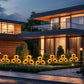 🔥 NUR KURZE ZEIT: -50% ⏳ Solar Sonnenblumen Lichter 🌻 75 cm – romantische Gartenbeleuchtung ganz ohne Strom 💡