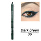 💜✨14er-Set Wimpernstifte wasserfeste farbige Gel-Liner mit metallischem & glänzendem Finish, verwischfest