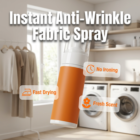✨Letzter Tag – 50 % Rabatt✨ Sofort wirkendes Anti-Falten-Spray für Kleidung