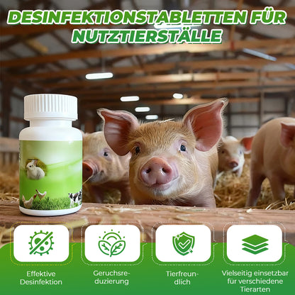 Desinfektionstabletten für Nutztierställe