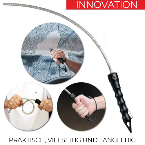 🔥Letzter Aktionstag – 45% Rabatt 💥"Stinger Whip – Dein täglicher Retter für Selbstverteidigung und Notfälle"