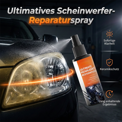 🔥HEISSER VERKAUF 🔥 – Professionelles Scheinwerfer-Restaurierungs-Spray-Set