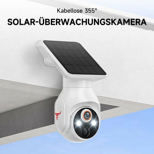 Solar Überwachungskamera Außen 360 Grad Kabellos APP