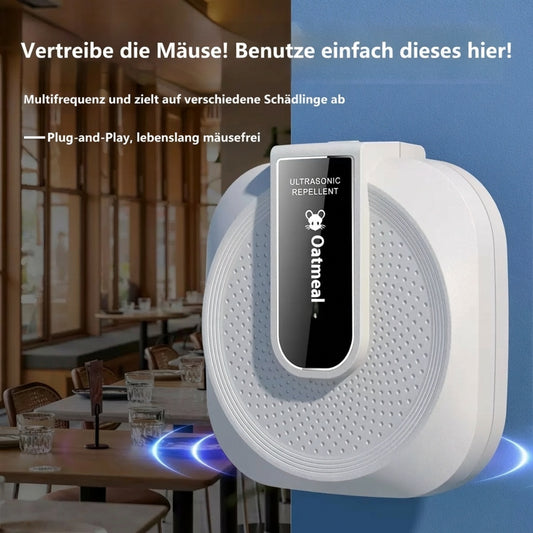 🐭⚡ Ultraschall Nagetierabwehr – Schützt 360° & sofort einsatzbereit! ✨Tierfreundlich & stromsparend. 🌿 Endlich Ruhe im Haus!