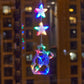⏳ Nur noch heute – 50 % Rabatt!! 🎄❄️ DIY Weihnachts-Schneeflocken-Saugnapf-LED-Lichter ✨ | Batteriebetrieben, warme und bunte Farben zur Auswahl, Saugnapflichter für Fenster, Weihnachtsdeko für Zuhause und Partys