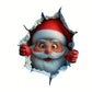 🎄❄️Early Christmas Sale 50% OFF!!🎅„Santa’s Surprise“ 3D-Wandtattoos