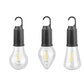 ✨Zeitlich begrenztes Angebot 🔥Hängende Retro-Glühbirnen-Lampe mit Typ-C-Ladeanschluss für Camping im Freien
