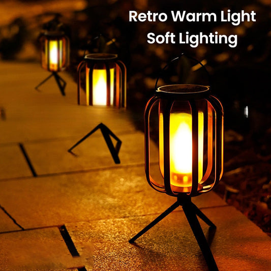 🌞Summer verkaufen 50% Rabatt 🔥Solar Lantern Outdoor Light mit 4 Modi
