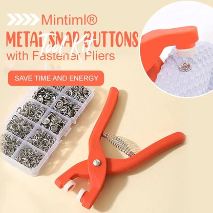 ✨NEUJAHRSANGEBOT 50 % RABATT ✨ Metall-Druckknöpfe oder Klammerzangen