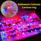 🎁LED-Leuchtring für Halloween😍 – Set mit 50 Stück