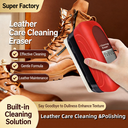 ✨ Mehrzweck-Lederöl-Pflegebürste – Repariert Lederkratzer einfach 🧼