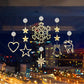 ⏳ Nur noch heute – 50 % Rabatt!! 🎄❄️ DIY Weihnachts-Schneeflocken-Saugnapf-LED-Lichter ✨ | Batteriebetrieben, warme und bunte Farben zur Auswahl, Saugnapflichter für Fenster, Weihnachtsdeko für Zuhause und Partys