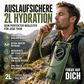 🔥 Heute -50 %! 💦 2L Trinkblase mit Schnellverschluss