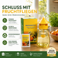 ❄️Sommerfrische 56% Rabatt!🌿Wiederverwendbare Fliegenfalle mit Lockstoff – Insektizidfreier Fruchtfliegenfänger für Küche, Terrasse & Garten