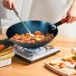 Praktisches Geschenk - Antihaft-Wok für den Hausgebrauch aus Eisen zum Rühren und Braten