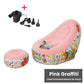 [Thoughtful Gift] Thickened aufblasbaren Sitzsack Stuhl für Erwachsene mit Fußhocker