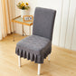 🔥 50% RABATT! 💺 ESSZIMMERSTUHL-BEZUGSSET - 6-teilig mit elastischen Bändern, Hochwertiges Polyester, Einfache Montage in 5 Farben 🛋️✨