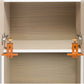 ⏳Begrenzte Zeit 50% Rabatt💥Verstellbare Aluminiumlegierung Schrank Tür Installation Positionierer für 7-40mm