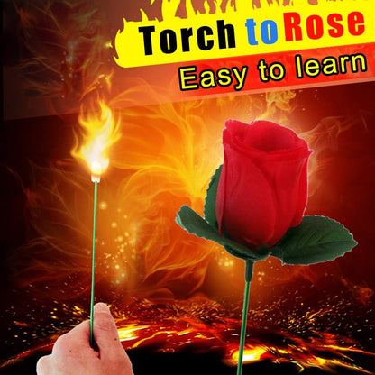 🔥2025 Neue Ankunft🔥Magische Rose - Fackel zu Rose💖