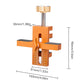 🔧 50% RABATT! 🪚 Verstellbarer Positionierer für Schranktüren (7–40 mm) – Präzise Ausrichtung, Einfache Montage & Robuste Aluminiumlegierung 🛠️