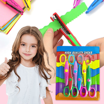 ✂️ Last Day Special Price $12.99 ! 🔥Buy 2 Get 1 Free🎁  Kids Safety Art Scissors Set – Fun, Creative & Safe for Little Hands 🎨✨