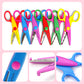 ✂️ Last Day Special Price $12.99 ! 🔥Buy 2 Get 1 Free🎁  Kids Safety Art Scissors Set – Fun, Creative & Safe for Little Hands 🎨✨
