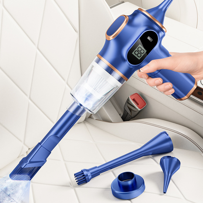 🔋 51% RABATT! ✨ Kabelloser Handstaubsauger mit Saug- & Blasfunktion – Leistungsstark, Vielseitig Einsetzbar & Einfache Leerung 🏎️