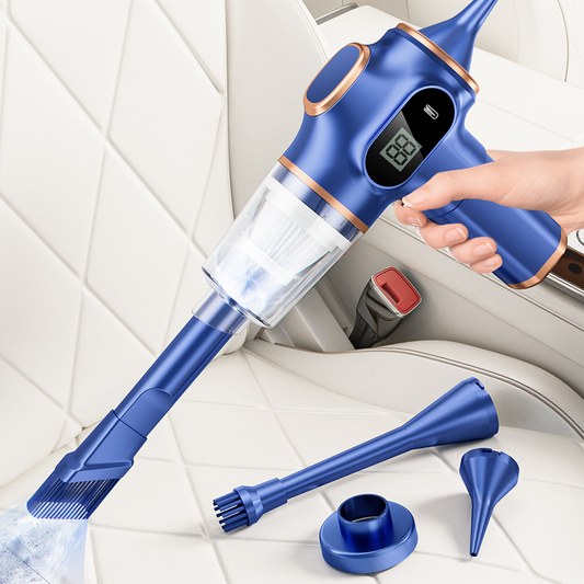 🔋 51% RABATT! ✨ Kabelloser Handstaubsauger mit Saug- & Blasfunktion – Leistungsstark, Vielseitig Einsetzbar & Einfache Leerung 🏎️