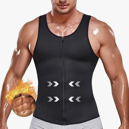 ⚡2025 Heißer Verkauf 50% OFF 🔥Herren Reißverschluss Taille Trainer Trimmer Weste