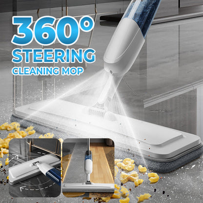 Vielseitiger 360°-Lenk-Wischmopp mit großem Wassertank