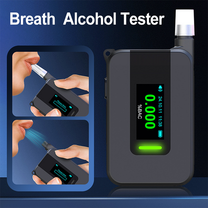 Hochpräziser elektrochemischer Alkohol- und Atemalkoholtester