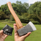 Robuste Axt mit Holzgriff