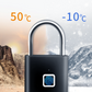 Diebstahlsicheres smartes Fingerabdruckschloss