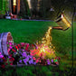 Solar Wasserfallleuchte Gießkanne - IP55 Wetterfest mit LED Lichterkette für Garten
