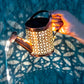 Solar Wasserfallleuchte Gießkanne - IP55 Wetterfest mit LED Lichterkette für Garten