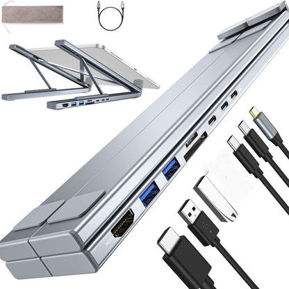 🖥️50 % Rabatt!⚡USB-C-Dockingstation und Laptop-Ständer mit 4K-HDMI